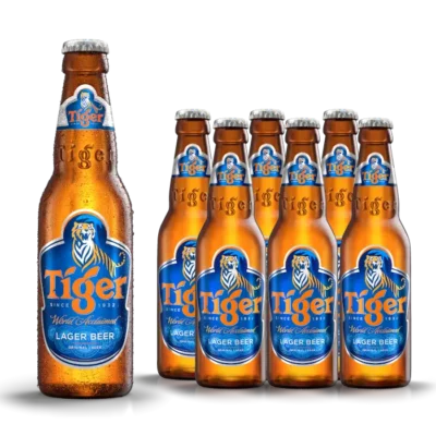 Tiger beer bottle